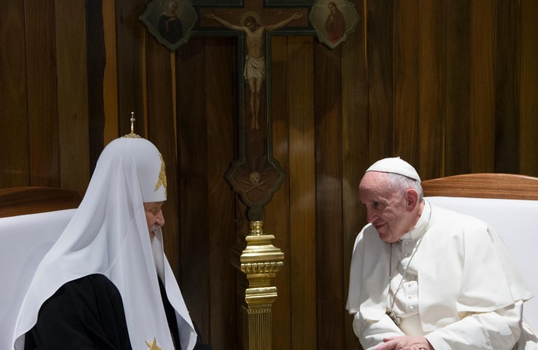 Lo storico incontro tra Papa Francesco e Patriarca Kirill (Cuba, 12 febbraio 2016)