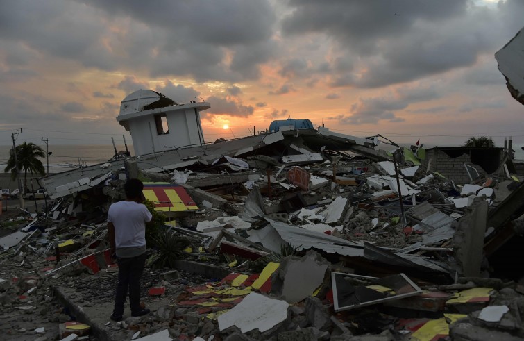 Terremoto in Ecuador