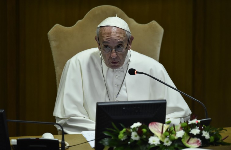 Papa Francesco apre la 69a assemblea generale della Cei (Vaticano, 16 maggio 2016)