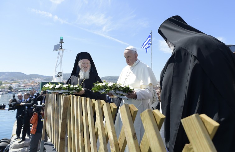 Patriarca Bartolomeo: alla delegazione della Santa Sede, con Papa