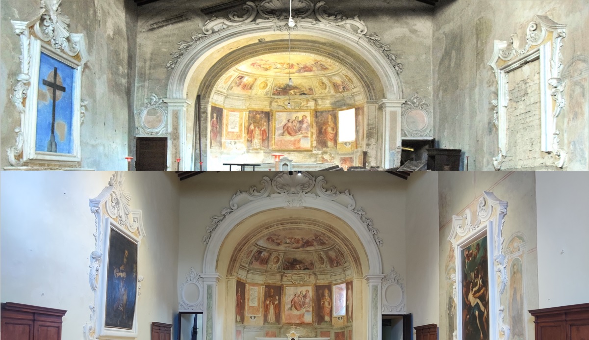 Diocesi Arezzo inaugurato oggi il restauro dell antica chiesa di San